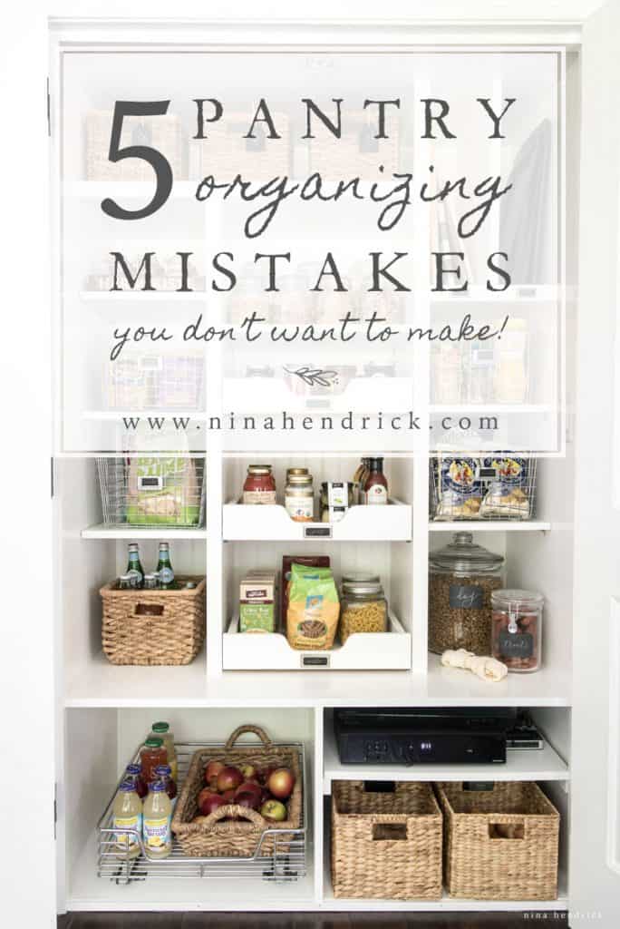 5 Pantry Organizing Mistakes You Don't Want to Make