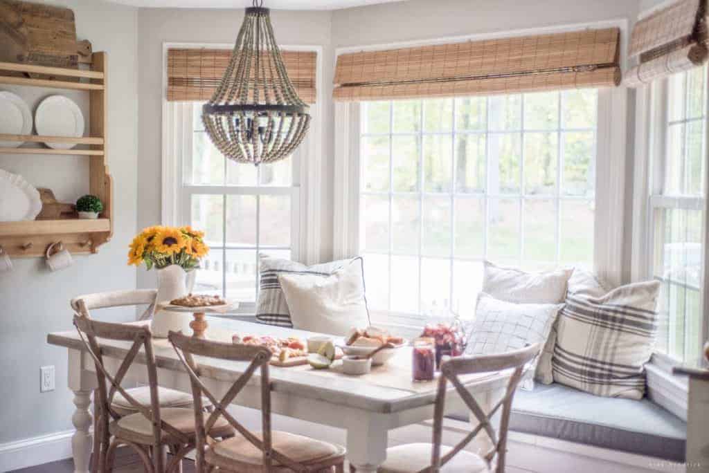 Highlight natural light and use accent lighting to add character to your kitchen.