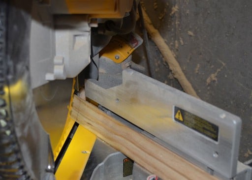 Cutting crown moulding with a compound miter saw