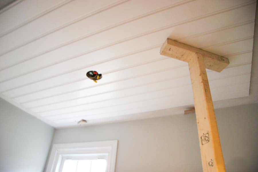 Paper Daisy Designs: Quick tips for painting bead board ceiling