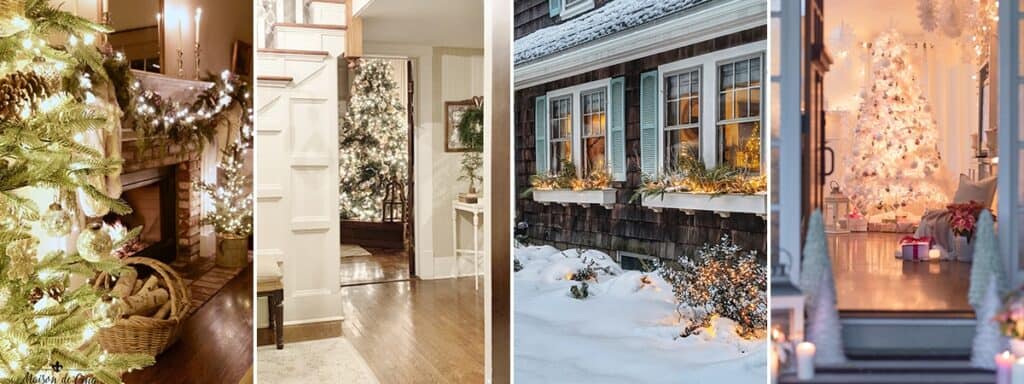 Ultimate Holiday Magic: Our Christmas Home Tour at Night