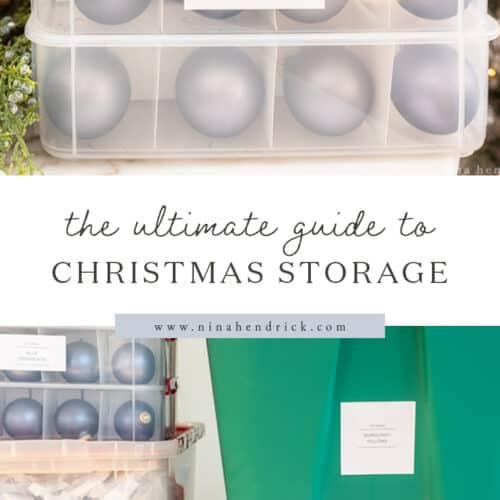 Pin on Holiday Decor Storage