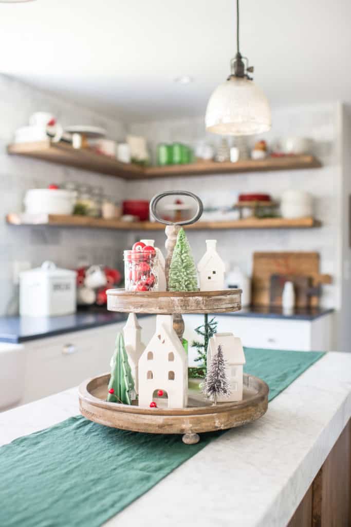 Christmas Village Decorating Idea