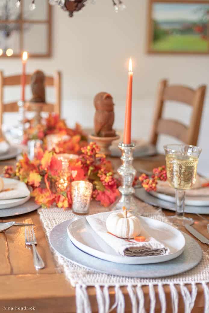 Classic Fall Tablescape