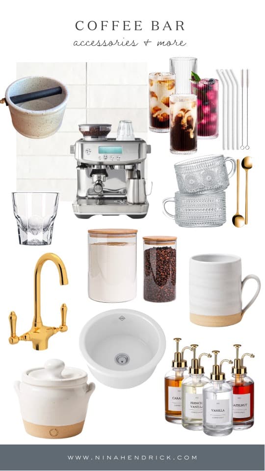 Round up of coffee bar ideas for you to shop