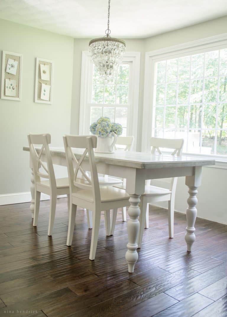 DIY Cottage Dining Table Tutorial