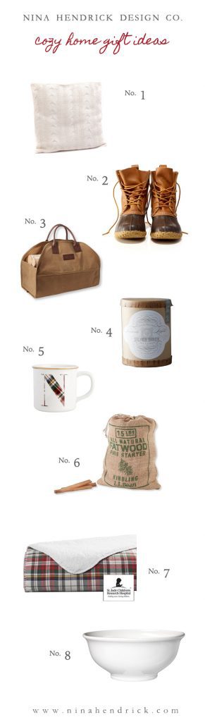 Cozy Home Gift Ideas | These cozy home gift ideas are perfect holiday solutions for those who love to decorate and create a comfortable home!