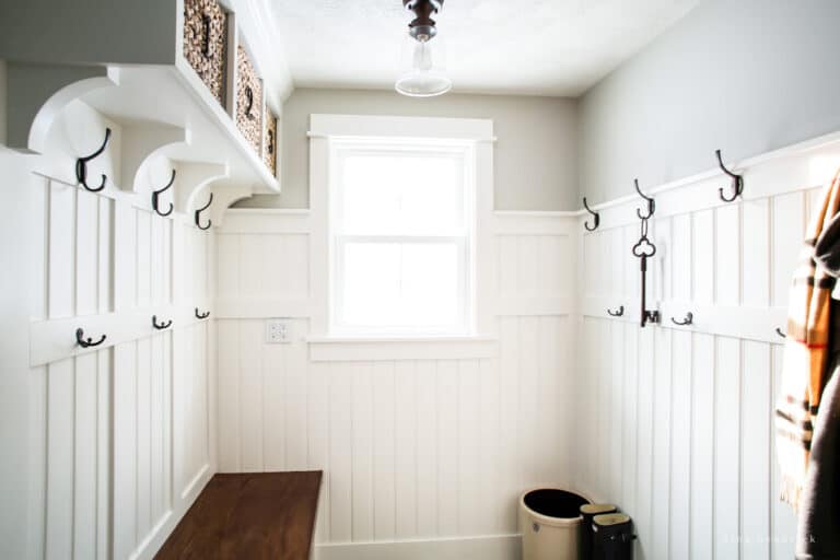 DIY Mudroom Makeover