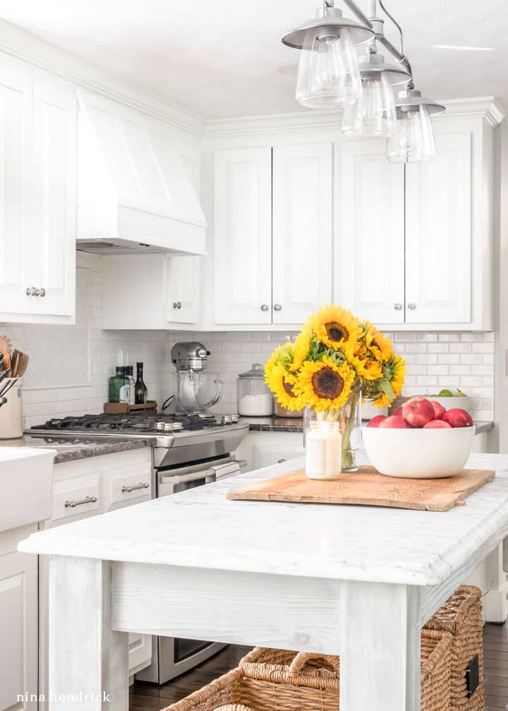 Early Fall decorating ideas for the kitchen