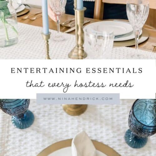 Entertaining 101: Your Guide to 13 Stylish Hosting Essentials