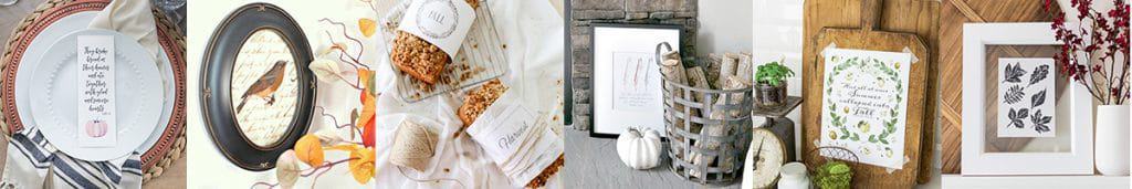 Watercolor Heirloom Pumpkin Printabes | Get a free copy of these watercolor heirloom pumpkin printables to download, print, and decorate your home for fall!