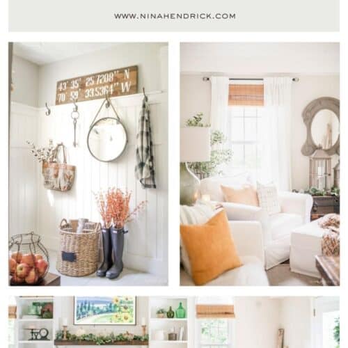 Simple fall home tour.