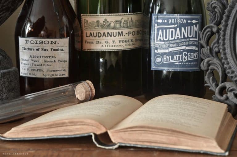 Apothecary Poison Labels