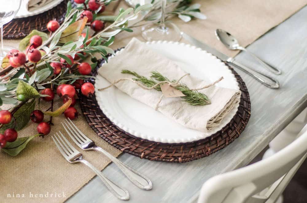 Lær hvordan du opretter et tablescape og vælger dine stedindstillinger.