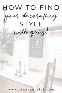 How to Find Your Decorating Style