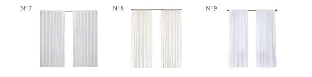Stylish Budget Window Treatments | These drapes are light and airy and don't make your room darker. They are inexpensive curtain options with plenty of style.