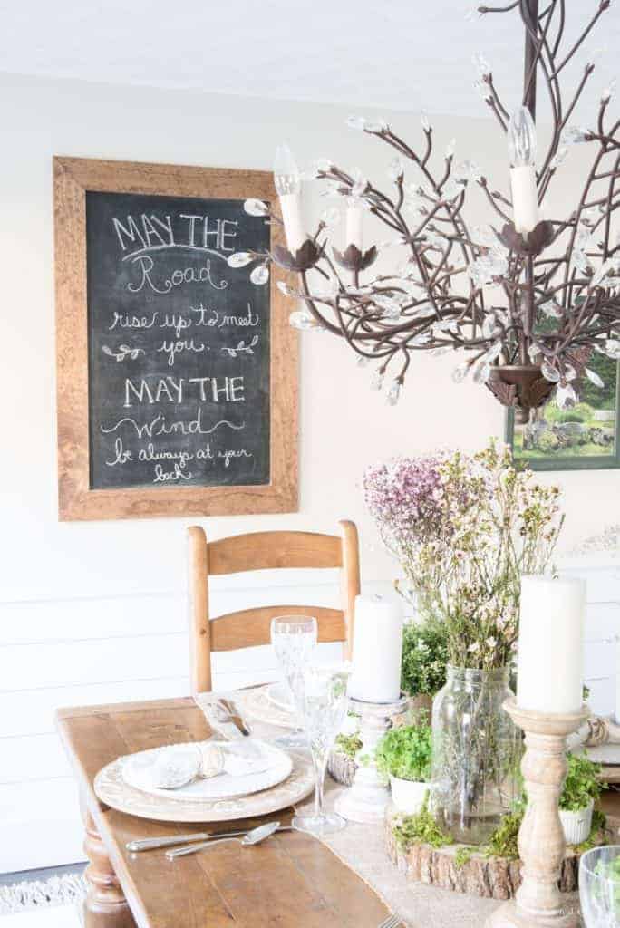 IrishInspired Dining Room and Tablescape Nina Hendrick Design Co.