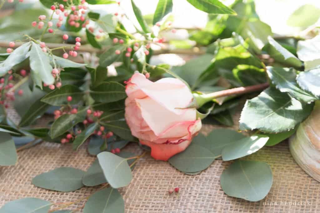 Jane Austen English Rose Garden-inspired Valentine's Day Centerpiece