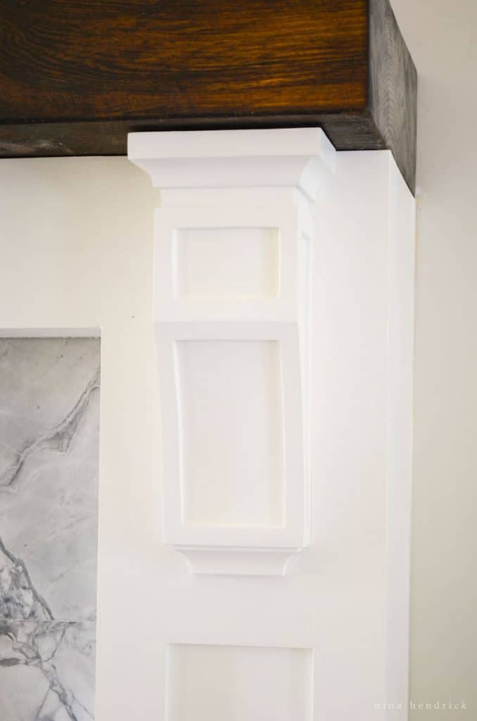 How To Cover Your Brick Fireplace Modern Farmhouse Style Learn How To Cover Your Brick Fireplace Transform It From Dated Modern Farmhouse Style
