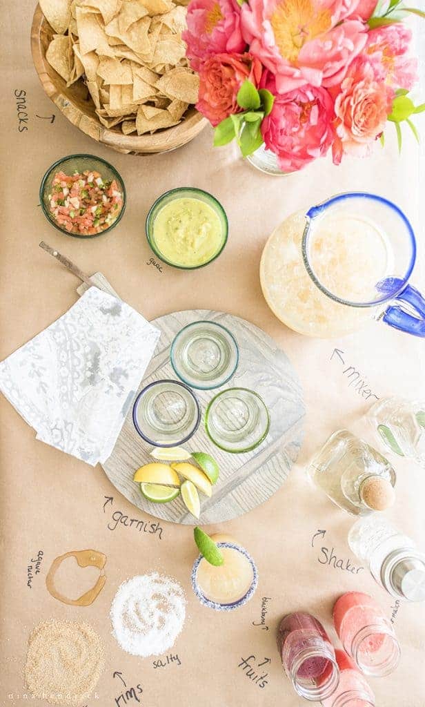 Party tablescape for Cinco de Mayo