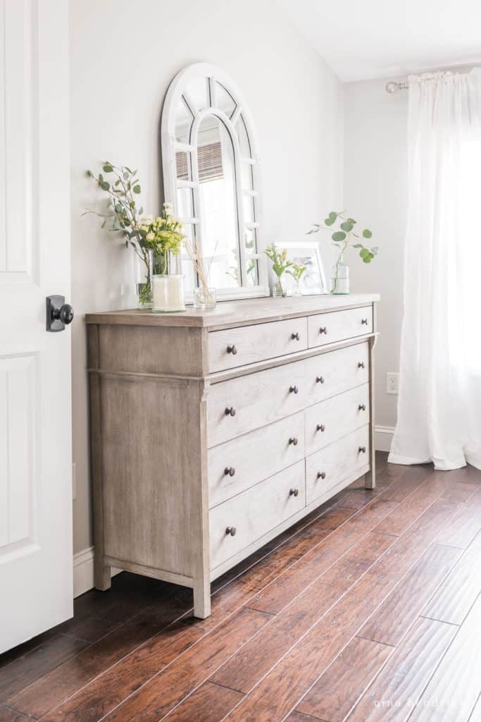 Dresser in Master Bedroom Renovation