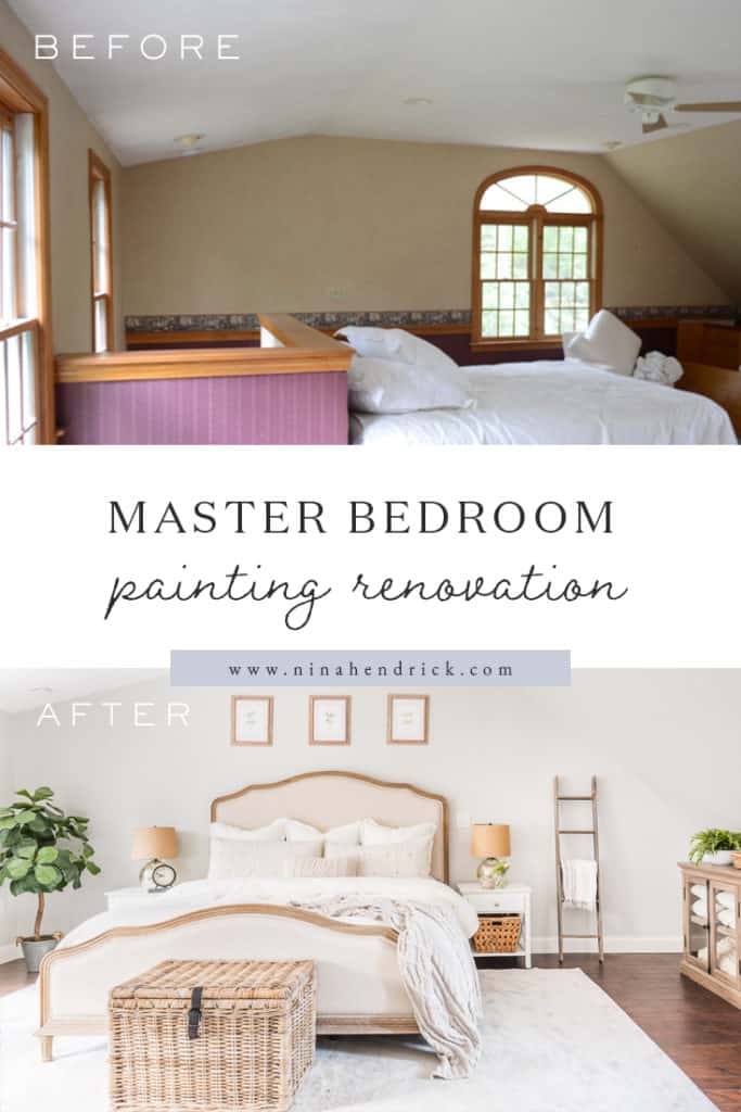 Master Bedroom Painting Renovation