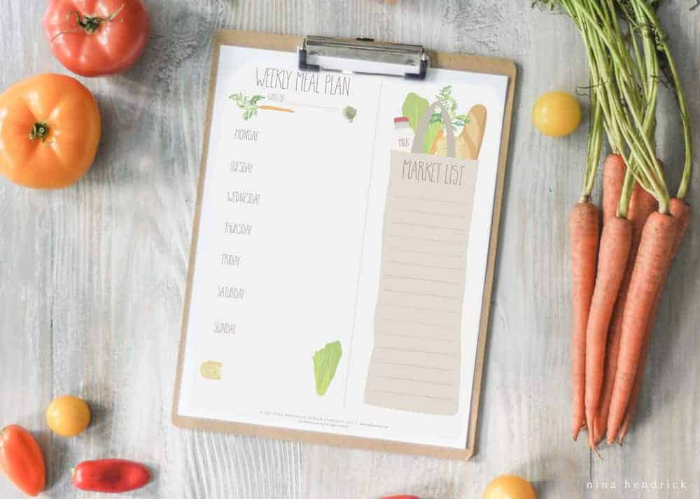 Meal Planning Essentials | Master meal planning and prep with this detailed guide on mapping out a weekly menu and gathering meal planning essentials. 