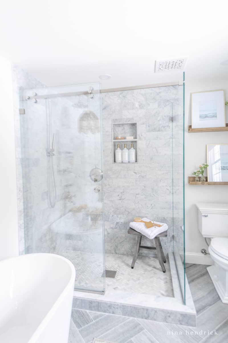 No Renovation Regret! Template to Ensure Enough Shower Storage