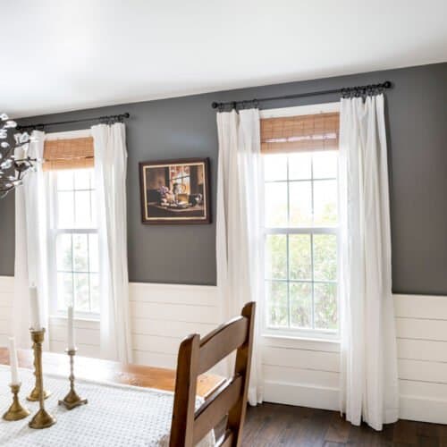 Benjamin Moore Gray Huskie Painted Exterior