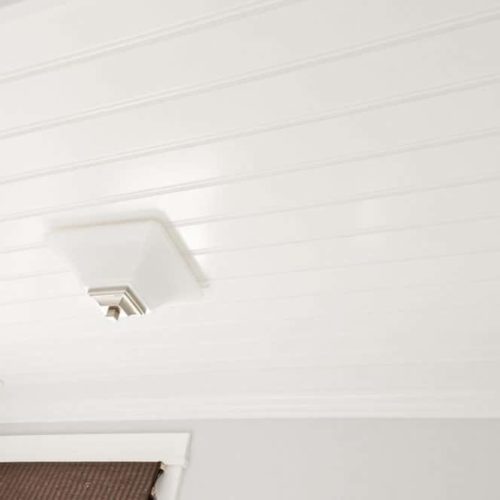 Diy Beadboard Ceiling Tutorial Easy And Inexpensive Custom