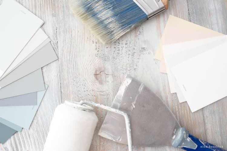 DIY Powder Room Makeover on a Budget with Board-and-Batten