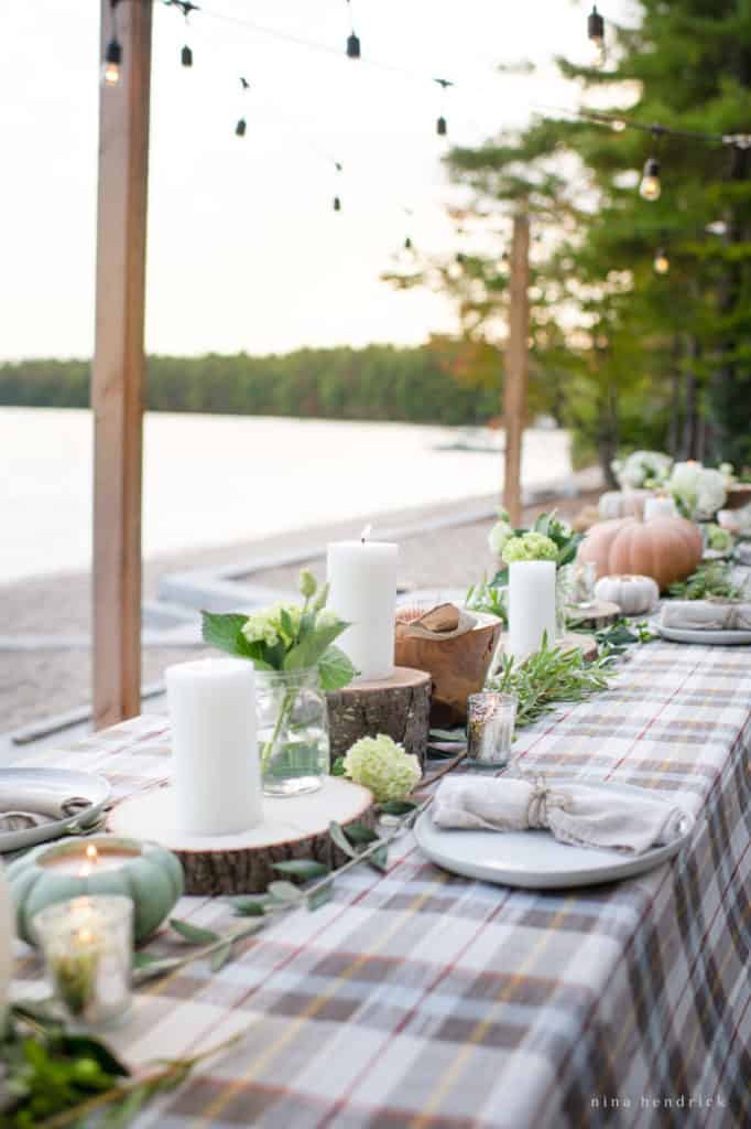 Rustic lakeside fall wedding ideas