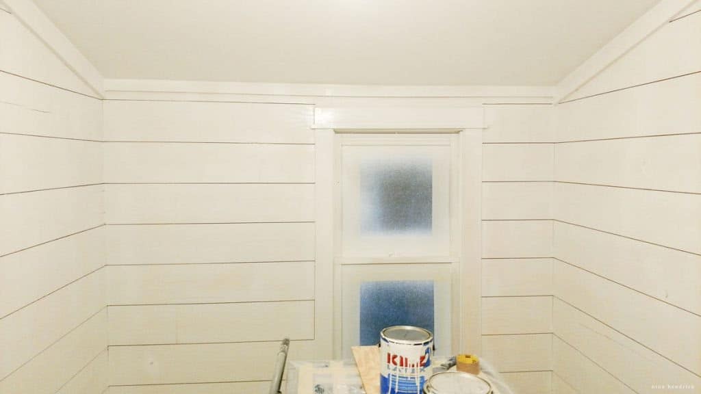 Paint Sprayer tips for planked walls