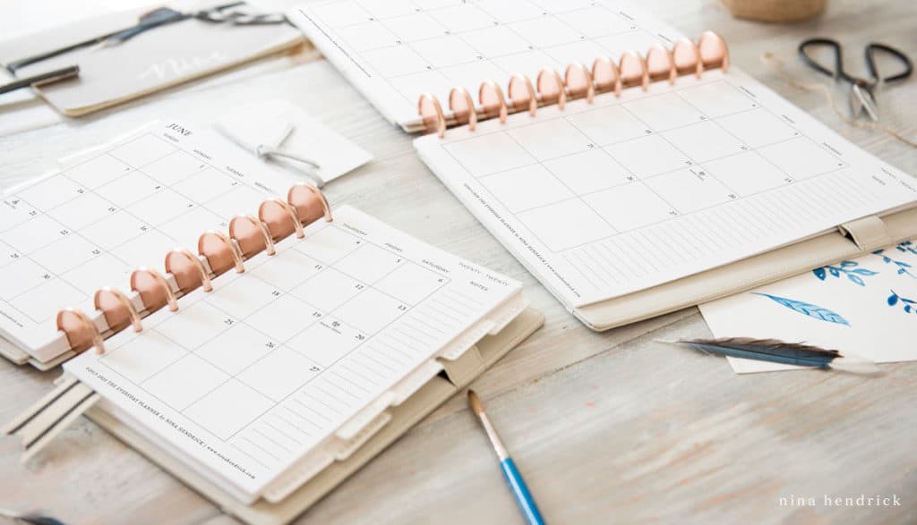 printable planners with goal setting