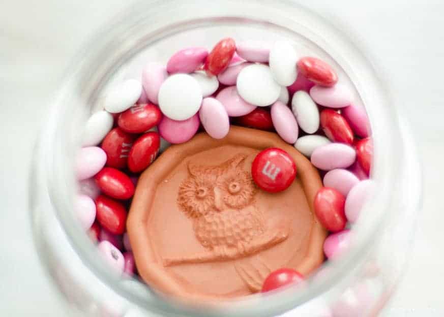 Brown sugar saver to keep cookie ingredients soft in a glass jar