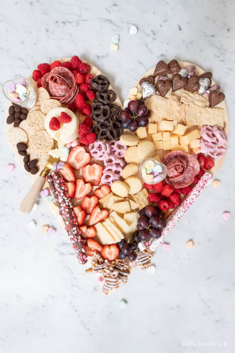 Valentine’s Day Charcuterie Board