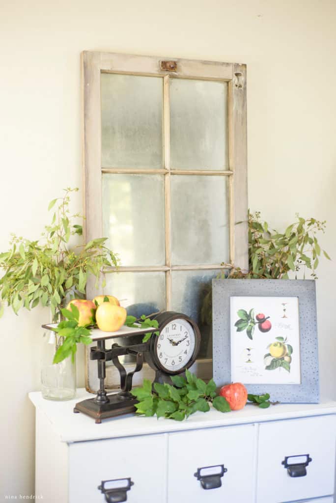 Free Apple Study Print and Early Fall Vignette