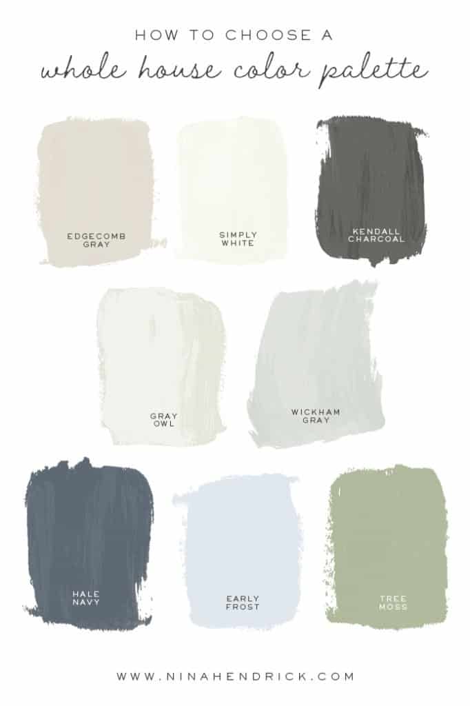 Whole House Color Palette How To Choose A Paint Color Scheme whole-house-color-palette-how-to-choose-a-paint-color-scheme