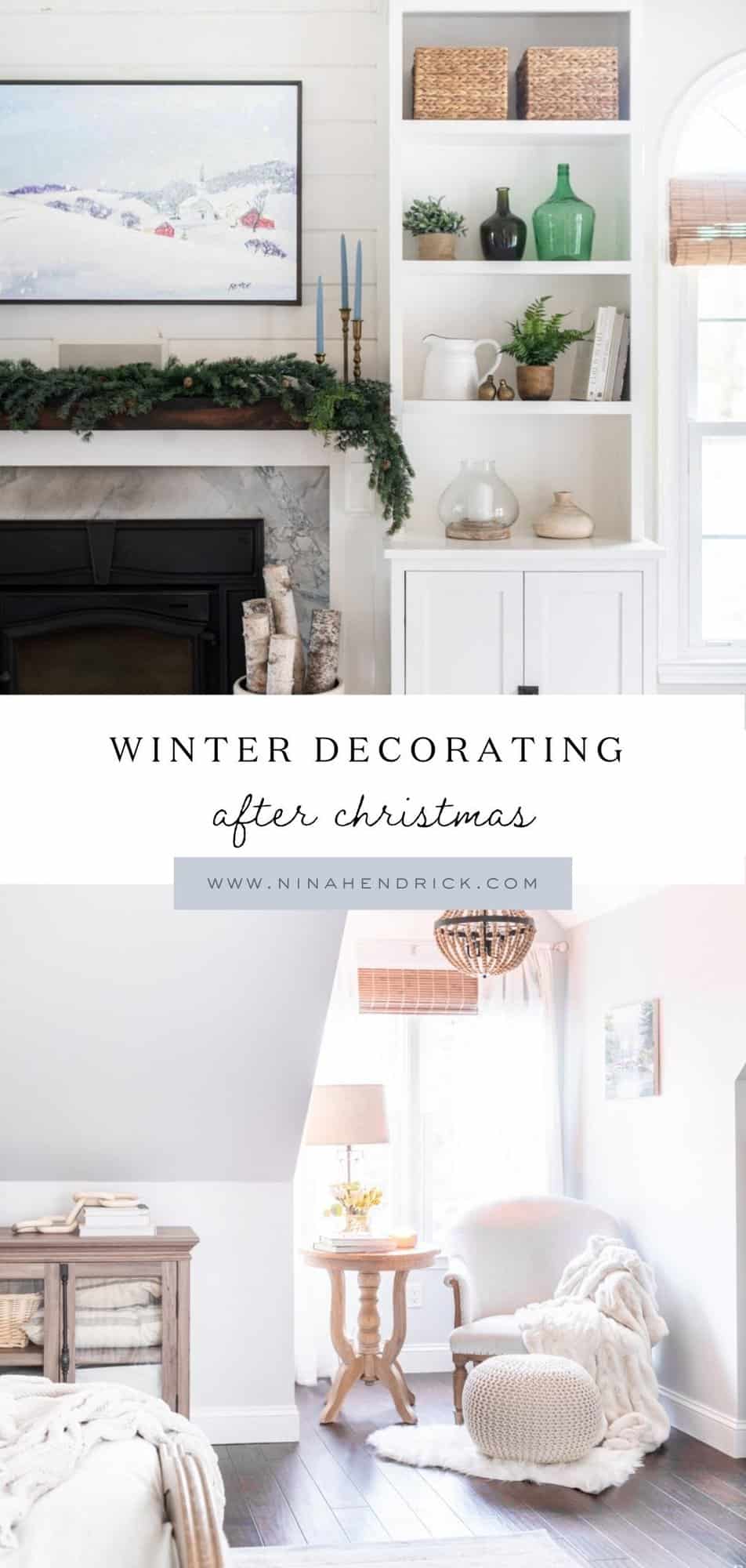 6 Easy Ideas for Winter Decorating After Christmas