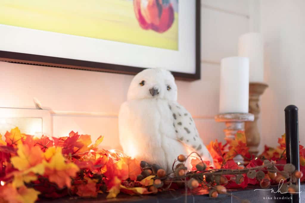 hedwig themed mantle