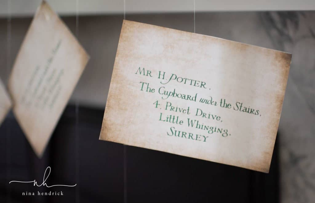 hogwarts letter to harry potter