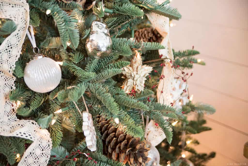 birch bark star ornament and other New England inspired holiday decorating ideas