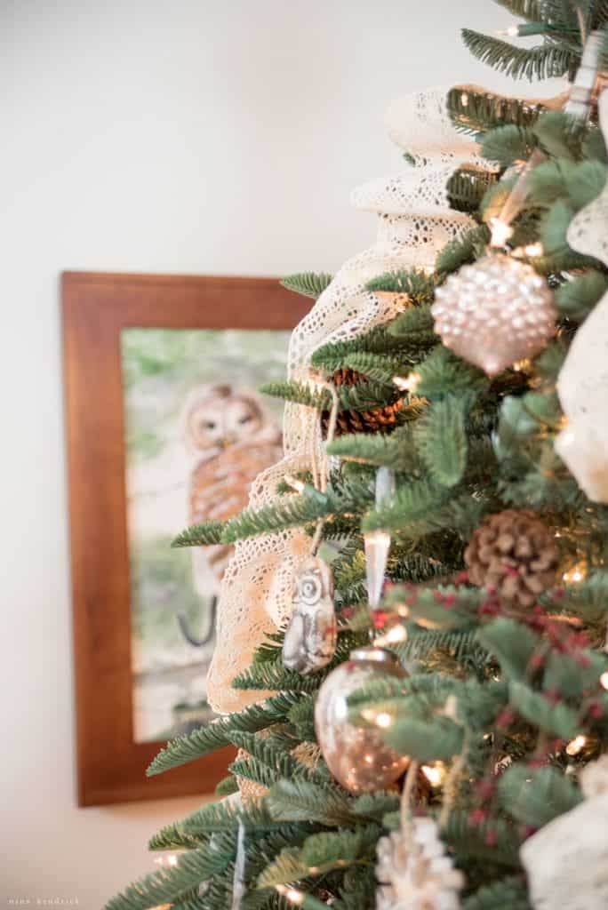 Rustic Christmas Tree Decorations