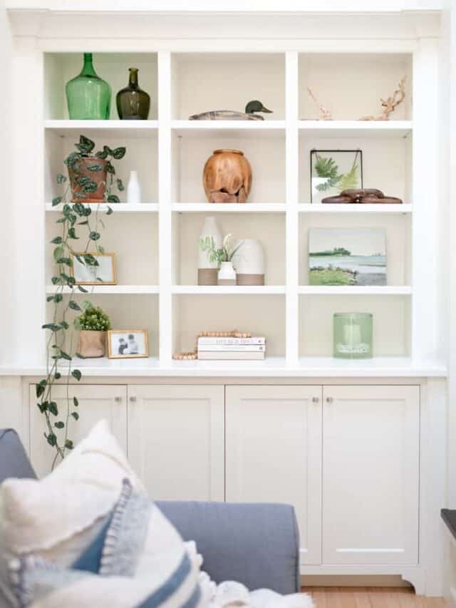 How to  Decorate a Bookshelf in 5 Easy Steps