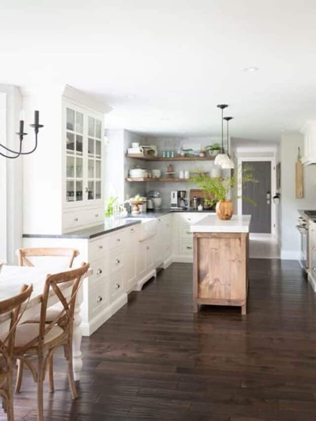 How to Add Warmth to a White Kitchen