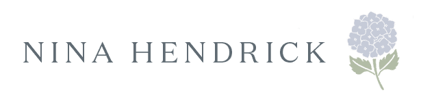 The logo for nina hendrick.