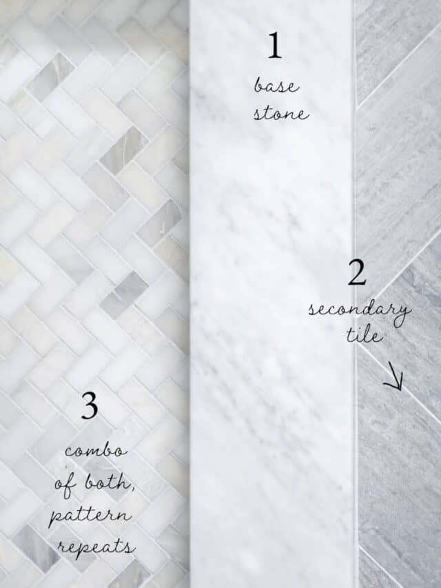 Mixing Tile in a Bathroom