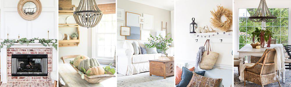 Simple Fall Decorating Ideas | This autumn home tour features easy and attainable decorating ideas for bringing simple fall touches into your home.
