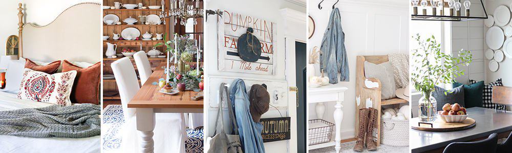 Simple Fall Decorating Ideas | This autumn home tour features easy and attainable decorating ideas for bringing simple fall touches into your home.