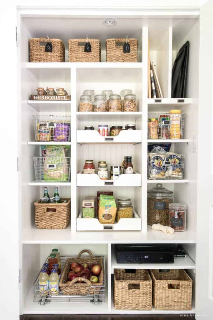 Home Edit Pantry Makeover